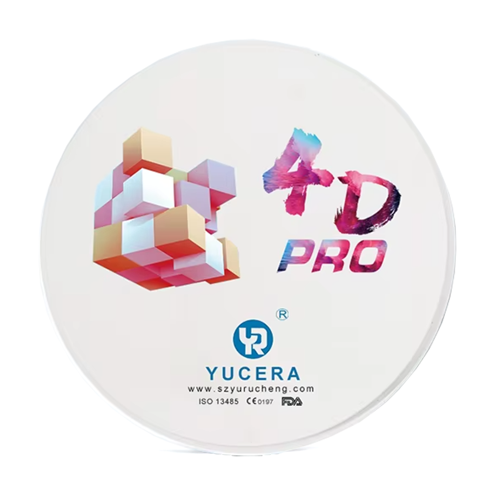 Циркониевый диск YUCERA 4D Pro Multilayer, D=98 H=25, цвет A3.5