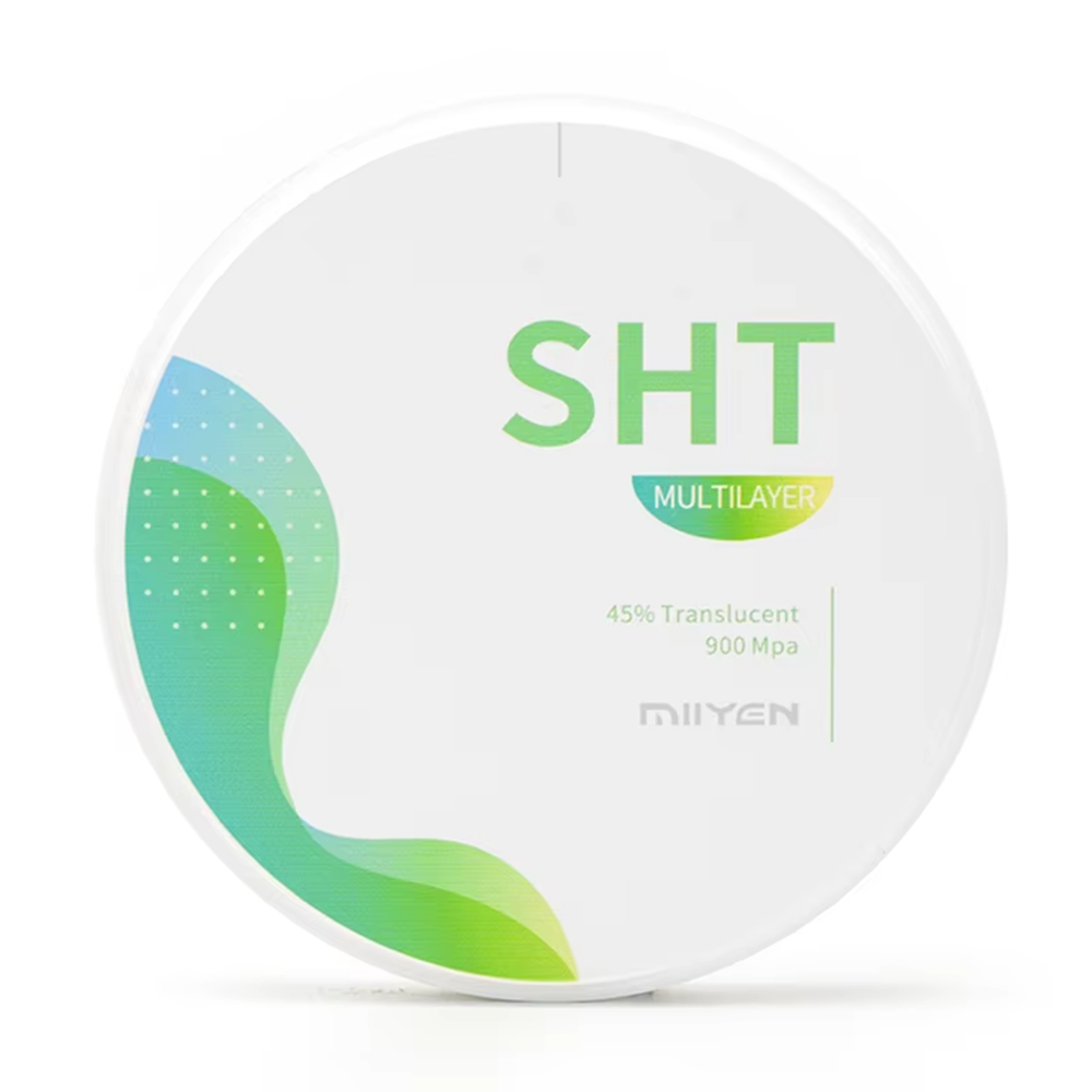 Циркониевый диск MIIYEN SHT Multilayer, D=98 H=14, цвет A3