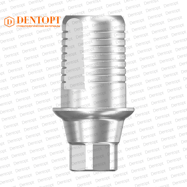 Титановое основание Flat, совместимое с ADIN RP G/H=1.0, одиночка