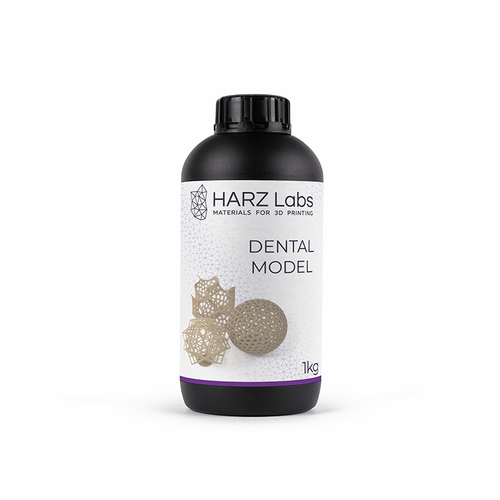 Фотополимер (3D смола) HARZ Labs DENTAL MODEL Beige 1кг