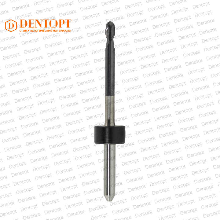 Зуботехническая фреза D=2.5 mm (shank 3 mm - 47 mm) по циркону для станков Sirona MCX5