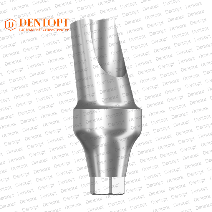 Абатмент угловой, совместимый с ASTRA TECH 3.5/4.0 G/H = 3.0 Угол=15°, одиночка