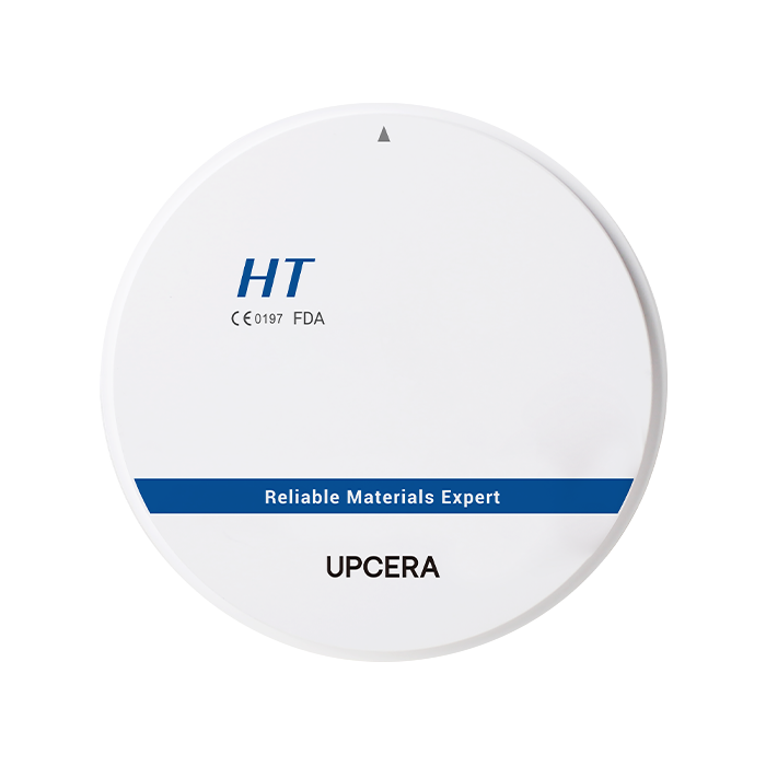 Циркониевый диск UPCERA HT, D=98 H=25, цвет Белый