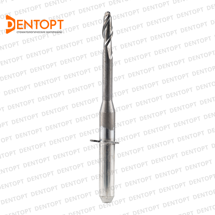 Зуботехническая фреза  D=2.0 mm (35 mm) DC по циркону для станков VHF