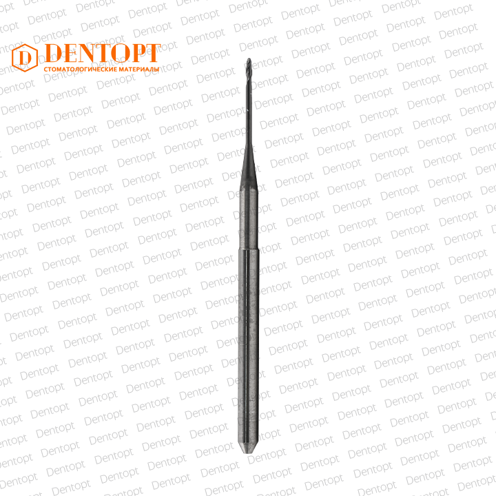 Зуботехническая фреза D=1.0 mm (shank 3 mm - 50 mm) DC  по циркону для станков Zirkonzahn