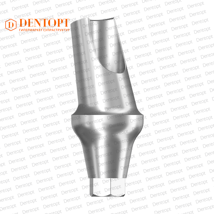 Абатмент угловой, совместимый с ASTRA TECH 4.5/5.0 G/H = 2.0 Угол=15°, одиночка