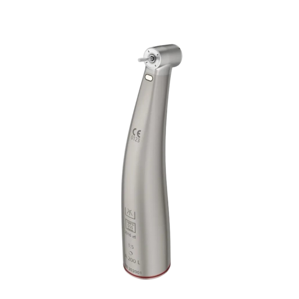 Турбинный повышающий угловой наконечник Sirona T2 LINE A 200 L 1:5 с оптикой