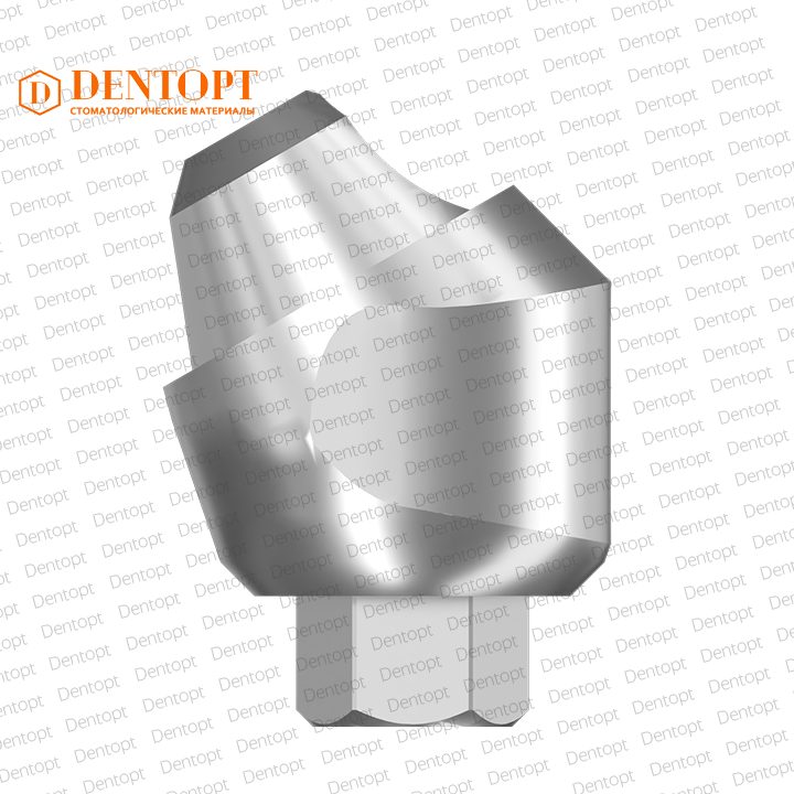 Абатмент угловой мультиюнит, совместимый с MIS Multi-Unit 3.75, G/H=4.5, угол=30°
