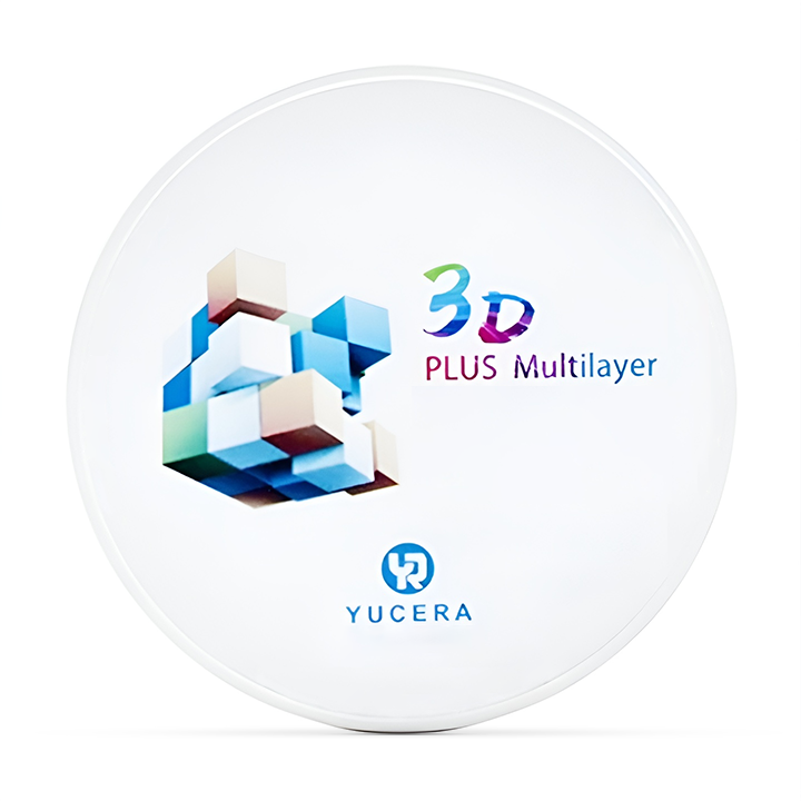 Циркониевый диск YUCERA 3D PLUS Multilayer, D=98 H=16, цвет A3