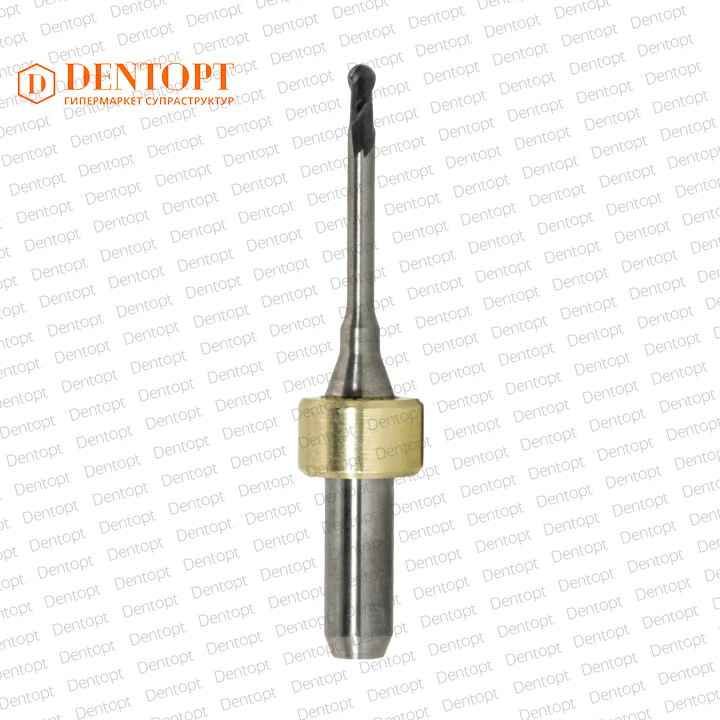 Зуботехническая фреза D=2.5 mm (shank 6 mm - 48 mm) по циркону для станков Imes-Icore