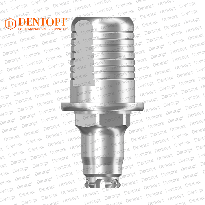 Титановое основание Flat, совместимое с Biomet 3i Certain 4.1 G/H=0.5, одиночка