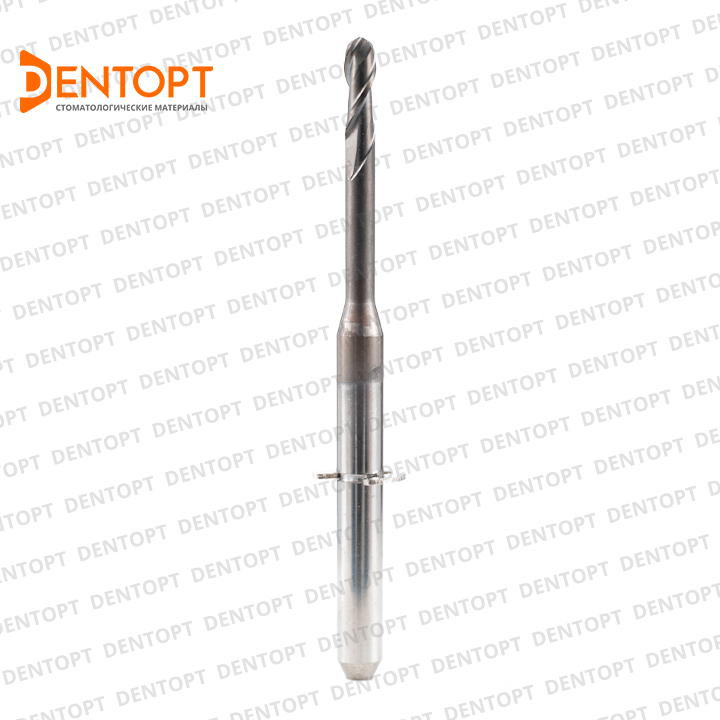 Зуботехническая фреза  D=2.0 mm (shank 3 mm) DC по циркону для станков Upcera