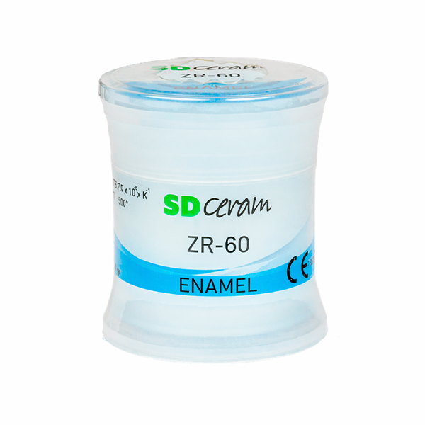 SD Ceram, эмаль для циркнония, Enamel ZR 60, 20г