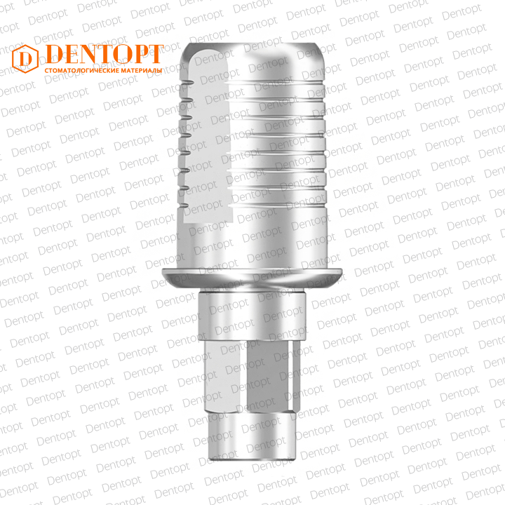 Титановое основание Flat, совместимое с XiVE 3.0 G/H=0.4, одиночка