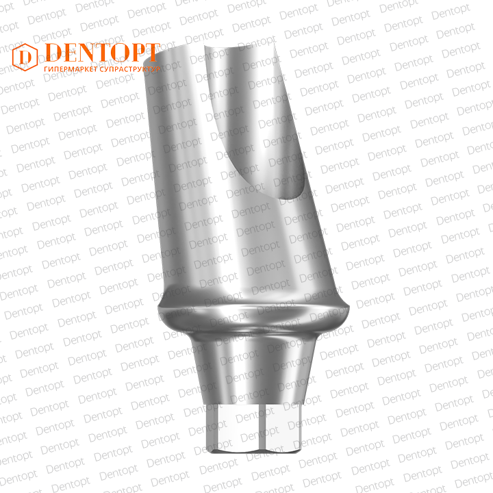 Абатмент угловой, совместимый с ASTRA TECH 3.5/4.0 G/H = 1.0 Угол=15°, одиночка