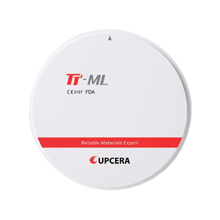 Циркониевый диск UPCERA TT Multilayer, D=98 H=16, цвет D3