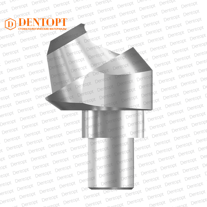 Абатмент угловой мультиюнит, совместимый с Nobel Replace Multi-Unit RP, G/H=3.0, угол=30°