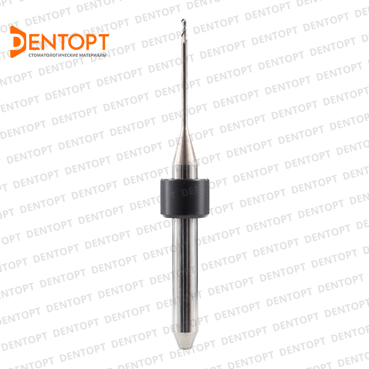 Зуботехническая фреза D=1.0 mm (shank 4 mm) по ПММА для станков Xmill