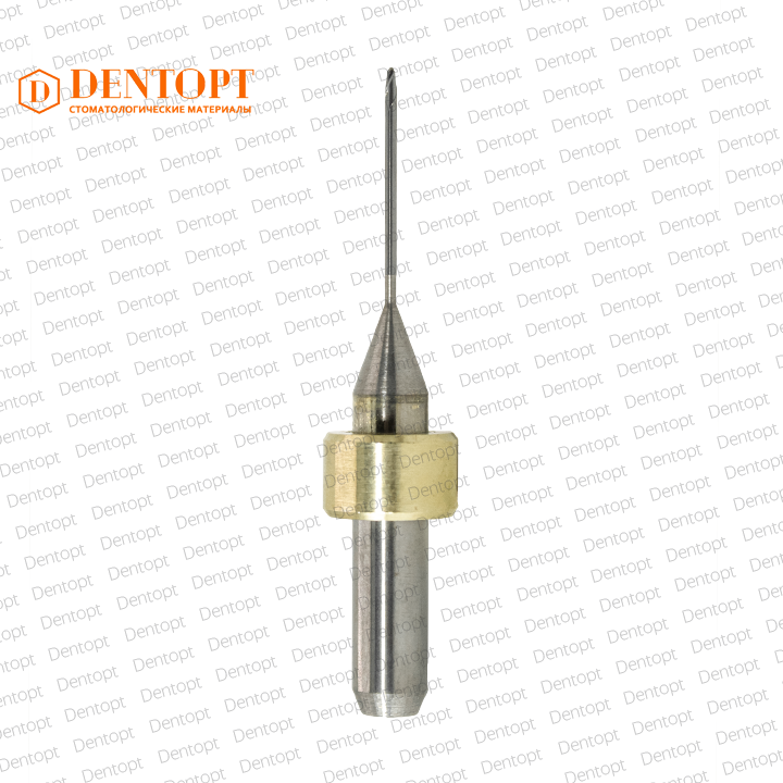 Зуботехническая фреза D=1.0 mm (shank 6 mm - 48 mm) по циркону для станков Imes-Icore