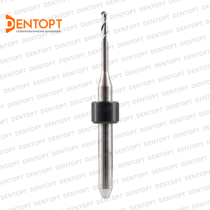 Зуботехническая фреза D=2.0 mm (shank 4 mm) по ПММА для станков Xmill