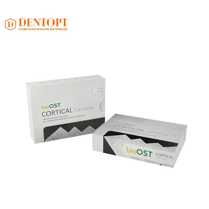bioOST пластина CORTICAL Lamina 25x25x1