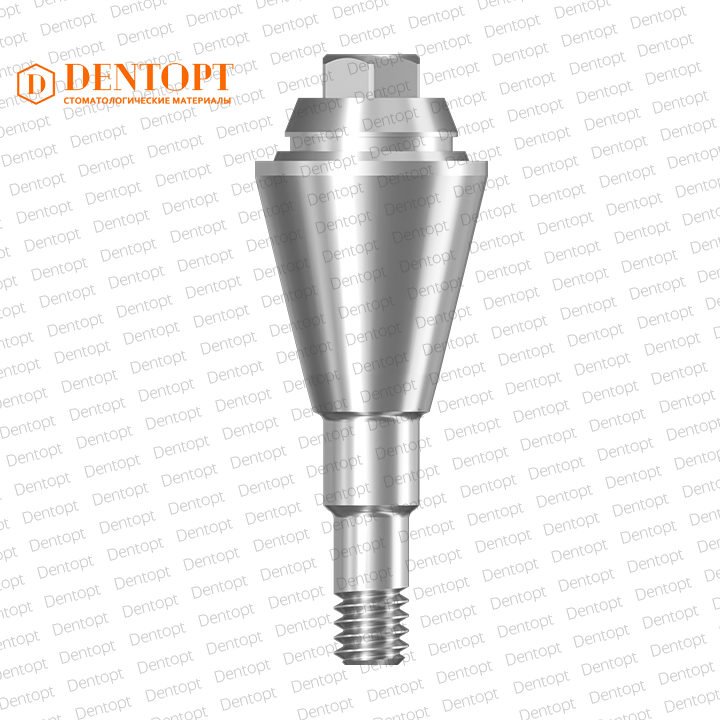 Абатмент прямой, совместимый с Straumann Bone Level Multi-Unit NC G/H=4.5 D=4.8