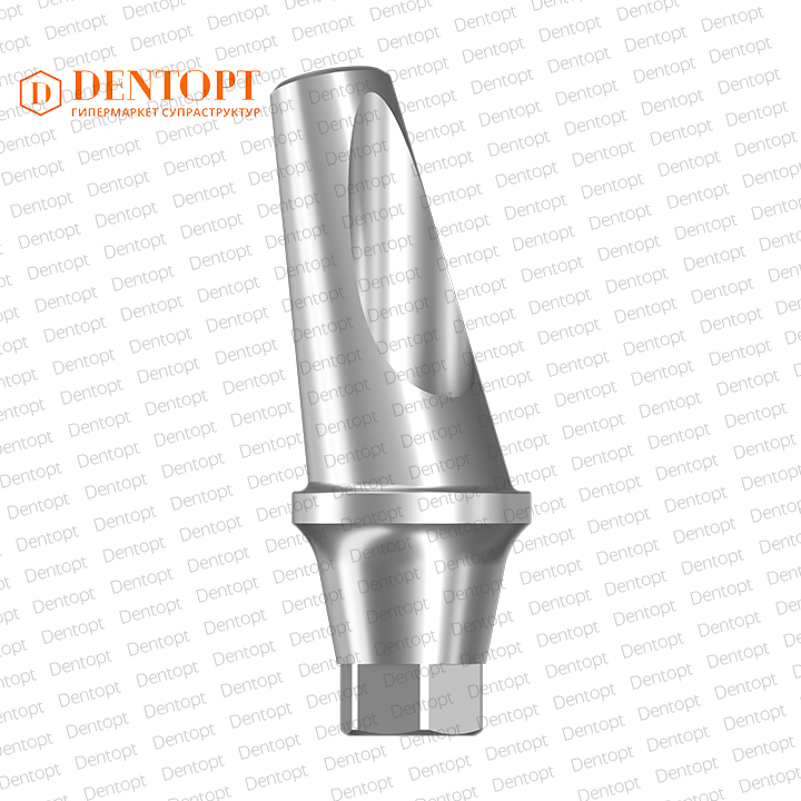 Абатмент угловой, совместимый с Osstem TS Regular (4.0/4.5/5.0) G/H=2.0 Угол=15°, одиночка