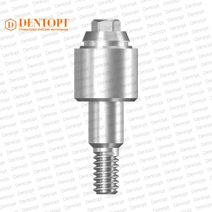 Абатмент прямой, совместимый с Nobel Replace Multi-Unit RP G/H=4.0 D=4.8