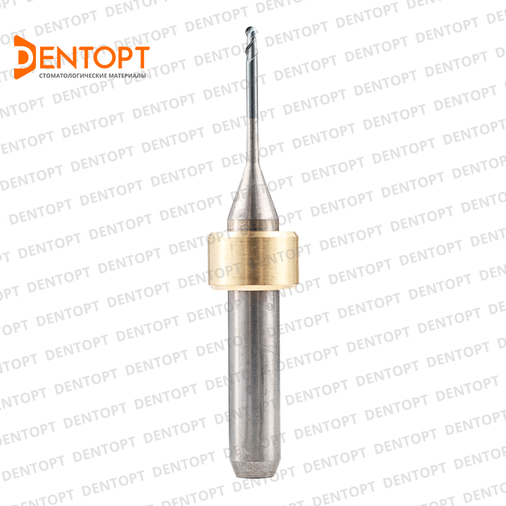 Зуботехническая фреза сферическая D=1.5 mm (shank 6 mm - 15 mm) L3 по металлу для станков Imes-Icore