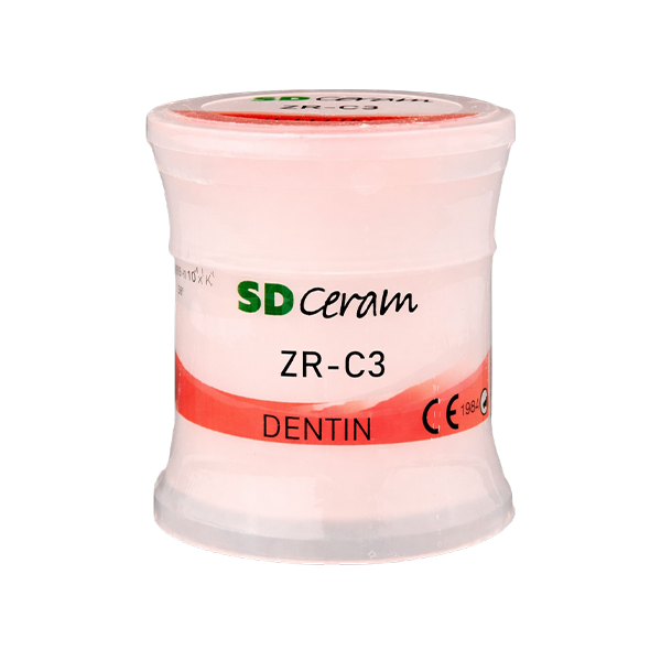SD Ceram, дентин для циркнония, Dentin ZR C3, 20г