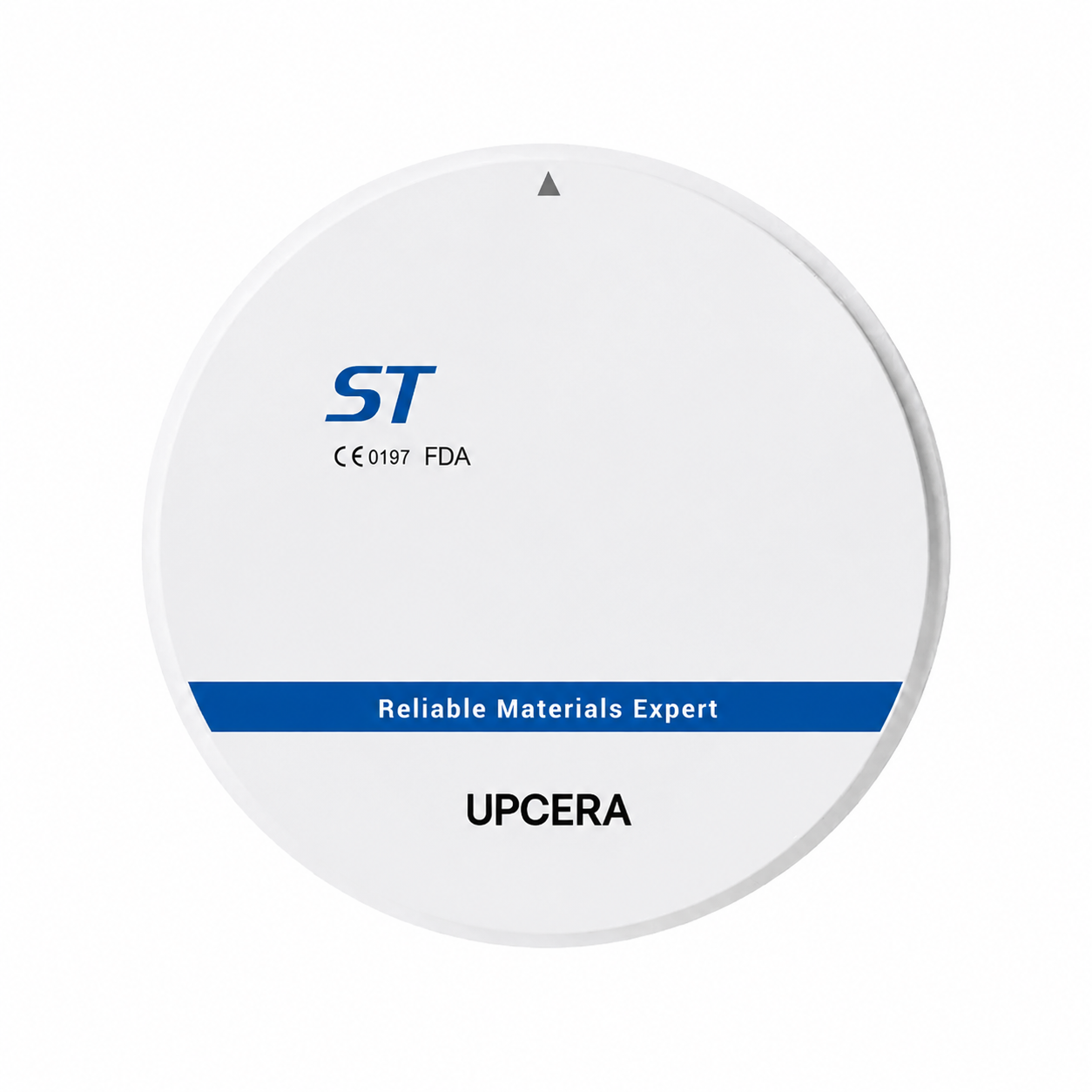 Циркониевый диск  UPCERA ST, D=98 H=25, цвет Белый