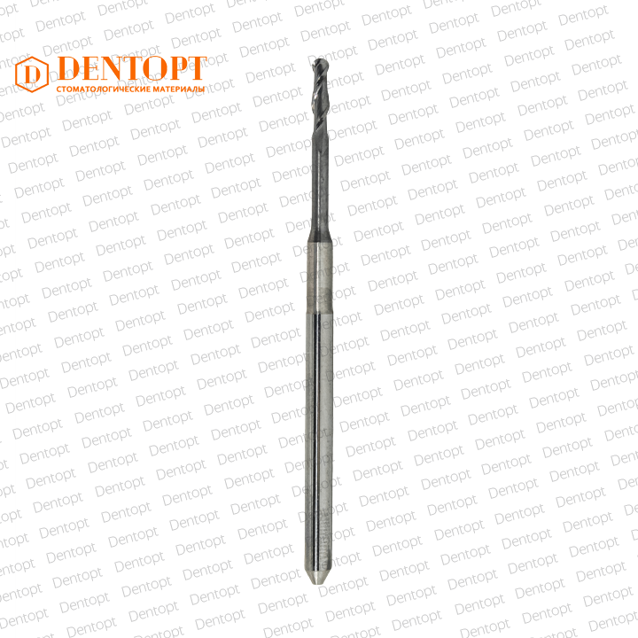 Зуботехническая фреза D=2.0 mm (shank 3 mm - 50 mm) по циркону для станков Zirkonzahn