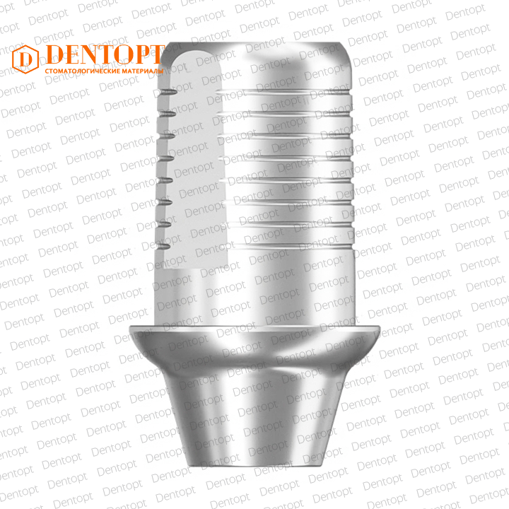 Титановое основание Flat, совместимое с Straumann Bone Level NC G/H=1.1, мост