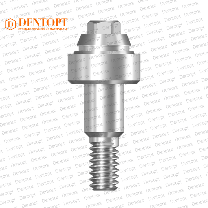 Абатмент прямой, совместимый с Nobel Replace Multi-Unit RP G/H=2.0 D=4.8