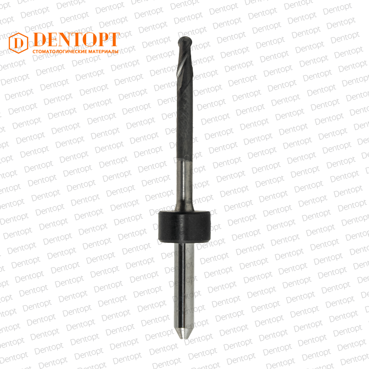 Зуботехническая фреза D=2.5 mm (shank 3 mm - 47 mm) DC по циркону для станков Sirona MCX5