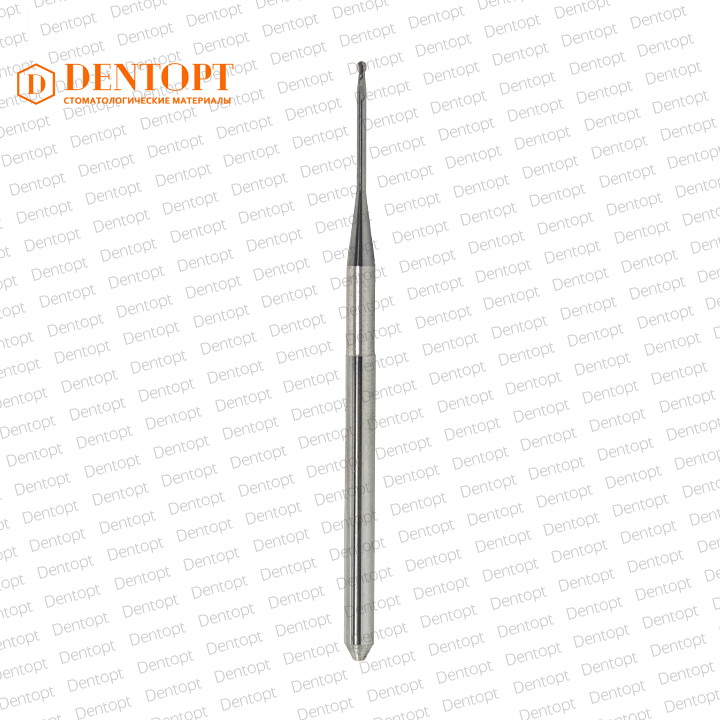 Зуботехническая фреза D=1.0 mm (shank 3 mm - 50 mm) по циркону для станков Zirkonzahn