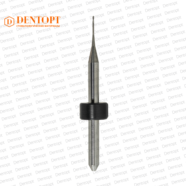 Зуботехническая фреза D=0.5 mm (shank 3 mm - 47 mm) по ПММА для станков Sirona MCX5
