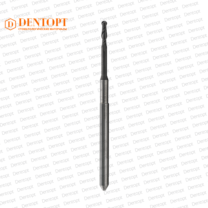 Зуботехническая фреза D=2.0 mm (shank 3 mm - 50 mm) DC  по циркону для станков Zirkonzahn