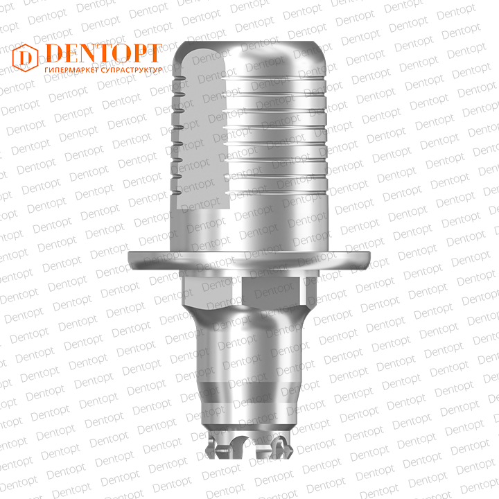 Титановое основание Flat, совместимое с Biomet 3i Certain 5.0 G/H=0.4, одиночка