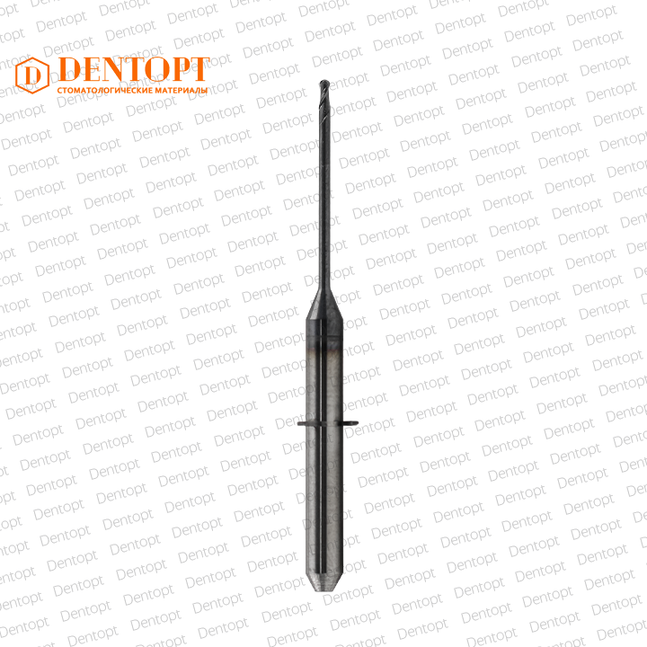 Зуботехническая фреза D=1.0 mm (shank 3 mm - 40 mm) по циркону для станков Wieland Select