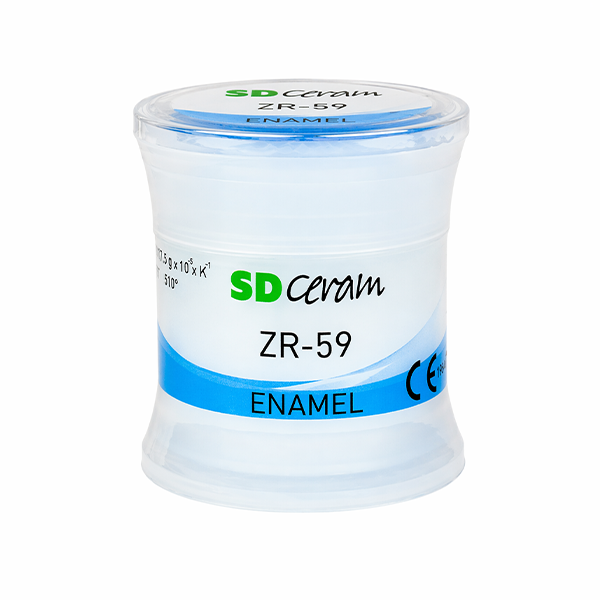SD Ceram, эмаль для циркнония, Enamel ZR 59, 20г
