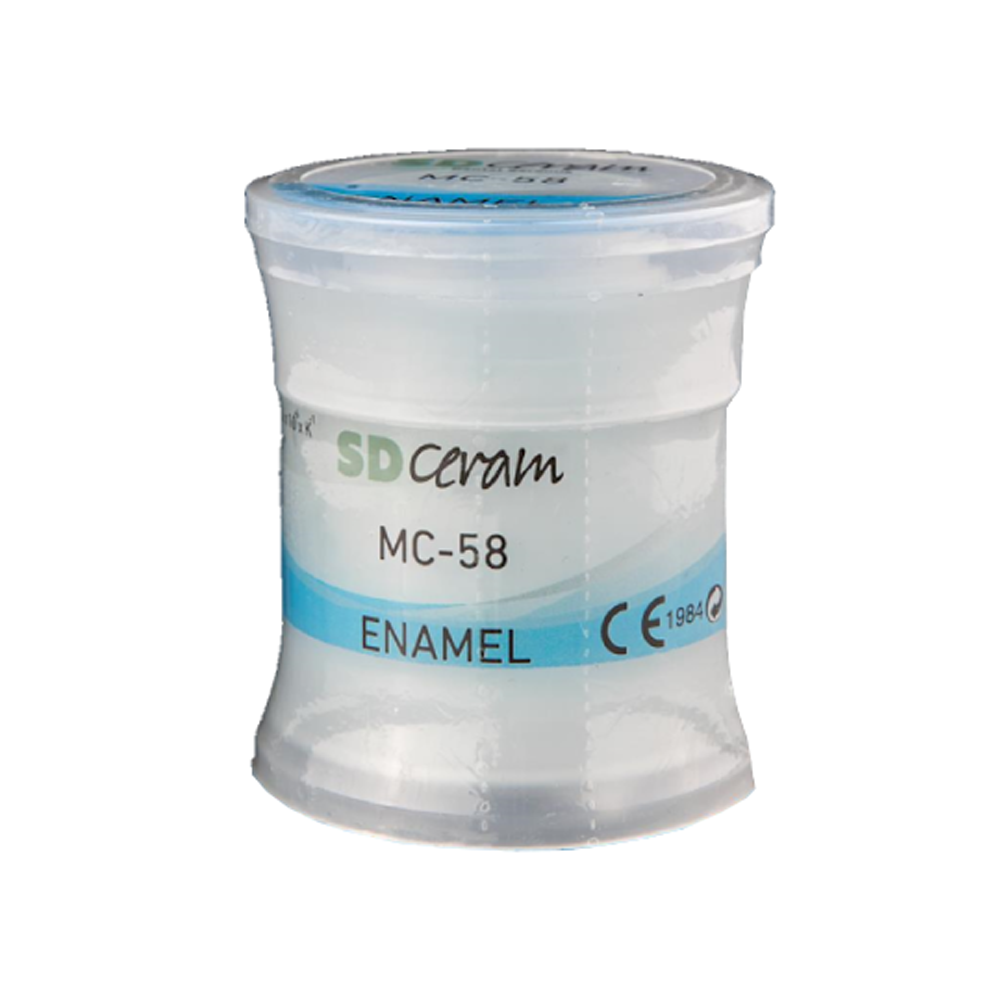 SD Ceram, эмаль для металлокерамики, Enamel MC 58, 20г