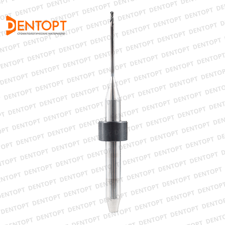 Зуботехническая фреза D=1.0 mm (shank 4 mm - 50 mm) DC по циркону для станков Up3d P5