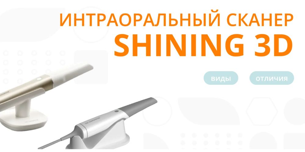 Интраоральные сканеры SHINING 3D