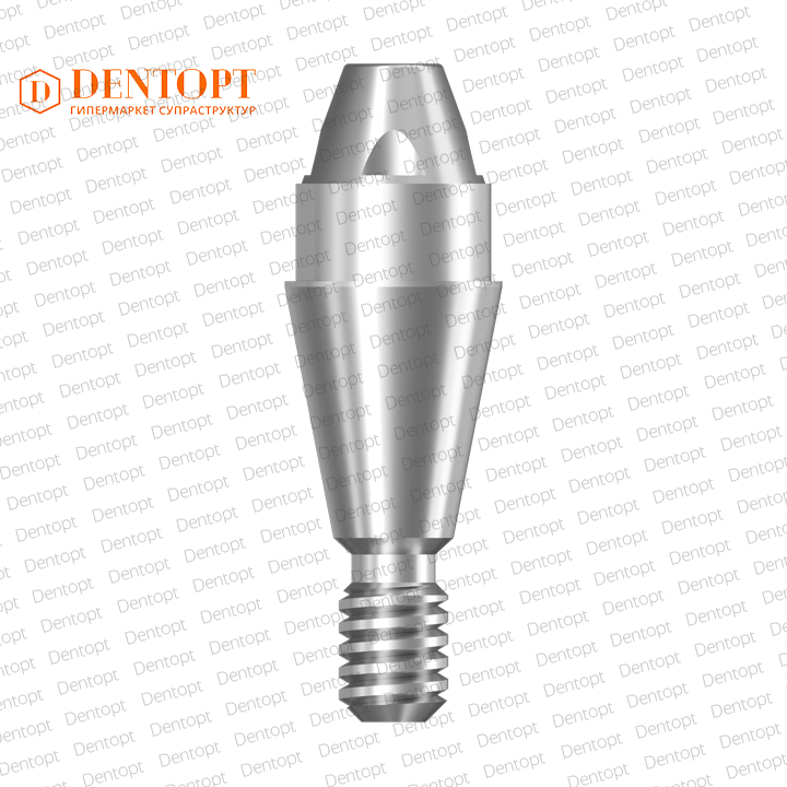 Абатмент прямой, совместимый с ASTRA TECH Multi-Unit 4.5/5.0 G/H=2.0 Конус=20°