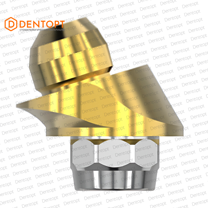 GeoMEDI абатмент угловой для Straumann SynOcta Multi-Unit RN G/H=1.0 A=17°