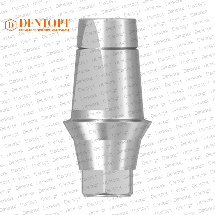 Абатмент прямой, совместимый с Dentis Regular G/H=1.0, одиночка