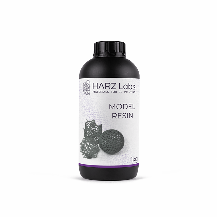 Фотополимер (3D смола) HARZ Labs MODEL Grey, 1кг