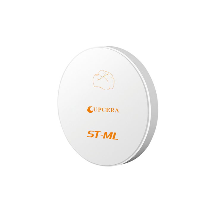 Циркониевый диск UPCERA ST Multilayer, D=95 H=14, цвет D2