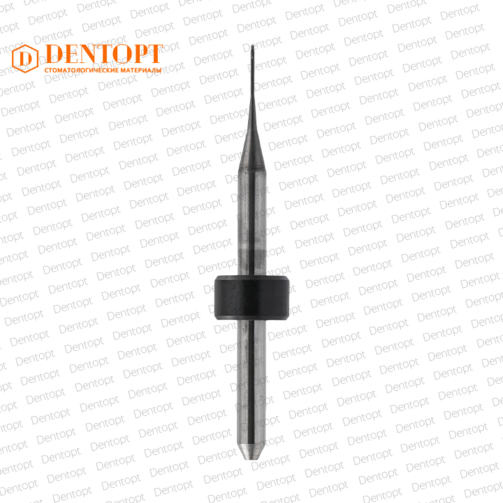 Зуботехническая фреза D=0.5 mm (shank 3 mm - 47 mm) DC по циркону для станков Sirona MCX5